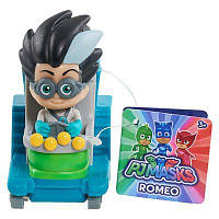 Игровой набор PJ Masks Мини машинка и Ромео 24634