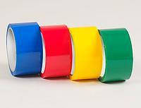 Скотч упаковочный цветной 48х50 (красный, синий, зеленый, желтый)