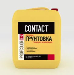 Ґрунтовка акрилова зміцнююча G-7 «CONTACT» 1 л., фото 1