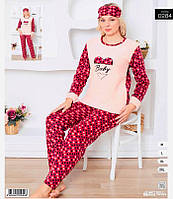 Женская пижама 4 штуки софт Natalya Турция размеры M/L/XL/2XL ростовка