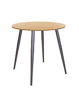 Стіл обідній Modern lite 4L anthracite дсп h18 бук d800 мм (Новий Стиль ТМ)