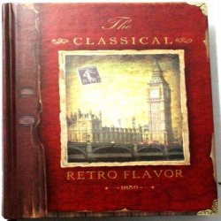 Блокнот JGYC-321284-1106 (32K) "Retro Flavor" в лінію, з метал.кутами (128 листів, 13*19 см.), фото 1