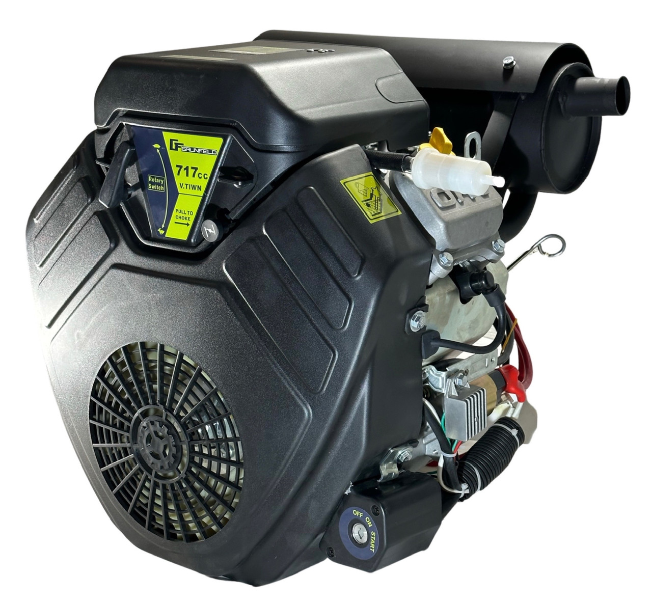 Купить Двухцилиндровый Бензиновый двигатель GRUNDELD (TITAN