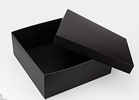 Коробка чорна Гіфт-бокс 250х250х100
