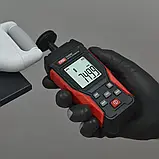Лазерний тахометр TASI TA500C (3-99999 об/м) з додатковими насадками для вимірювання контактним способом, фото 8