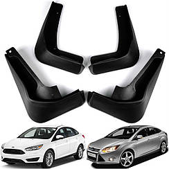 Бризковики Ford Focus 2011-2019 Седан и Хетч, (4шт.)