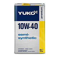 YUKO SEMISYNTHETIC 10W-40 API SN/CF Напівсинтетична моторна олива (полісинтетика) 200 л
