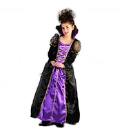 Карнавальный костюм Принцесса Волшебная сиреневое платье S (р110-120см) Х211