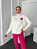 Жіночий светр машинного в'язання — чудова якість оверсайз Туреччина, фото 5