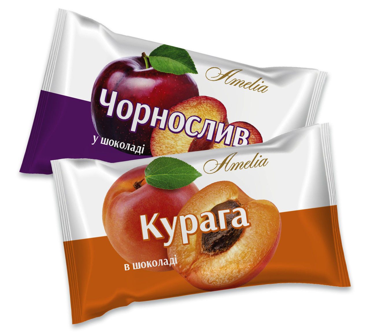 Цукерки Асорті "Чорнослив і Курага в шоколаді", 0,7 кг, TM "Amelia"