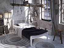 Односпальне металеве ліжко Аміс міні від ТМ Теnero