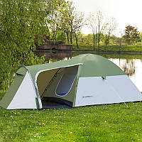 Палатка 4-х местная  Presto Acamper MONSUN 4 PRO зеленый - 3500мм. H2О - 4,1 кг. с водоотталкивающей пропиткой