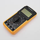 Цифровий мультиметр DT-9208A / Універсальний портативний мультиметр / Мультиметр-тестер напруги, фото 2