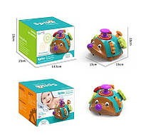 Детская интерактивная игрушка, каталка " Ёжик ", бизиборд " Spike "