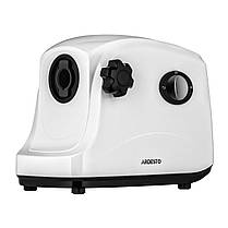 М’ясорубка Ardesto MGA-1735R — 1600 Вт, продуктивність 1.6 кг/хв, 3 решітки, насадки для ковбас і кеббе, пластик, біла, фото 4