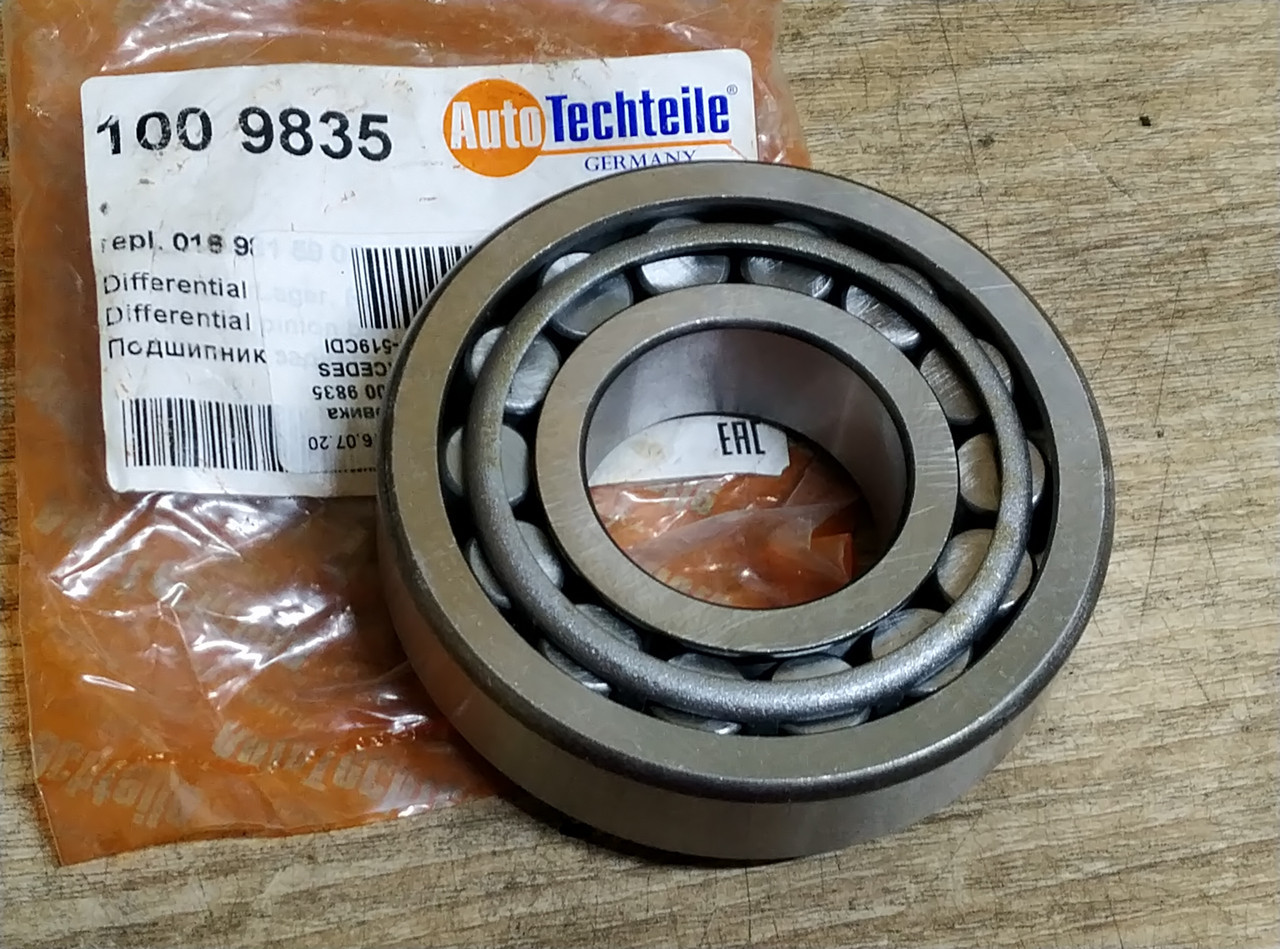 Підшипник хвостовика AUTOTECHTEILE 100 9835 35x80x22.7 MERCEDES SPRINTER 209-519CDI
