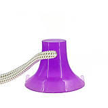 Іграшка для собак М'яч на мотузці з присоском Perfect Power (Фіолетовий) Іграшка для тварин жувальна, фото 4