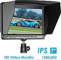 Накамерный монитор Neewer F100 IPS-экраном 1280x800 4k для Sony Canon Nikon Olympus