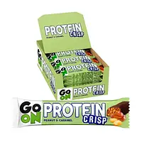 Протеиновые батончики Go On Protein Crisp Карамель Орех 50 г