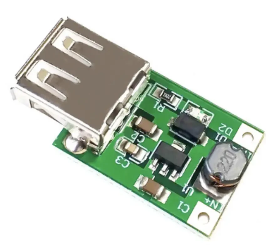 Стабілізатор/перетворювач підвищувальний USB DC-DC 0.9-5В — 5 В модуль