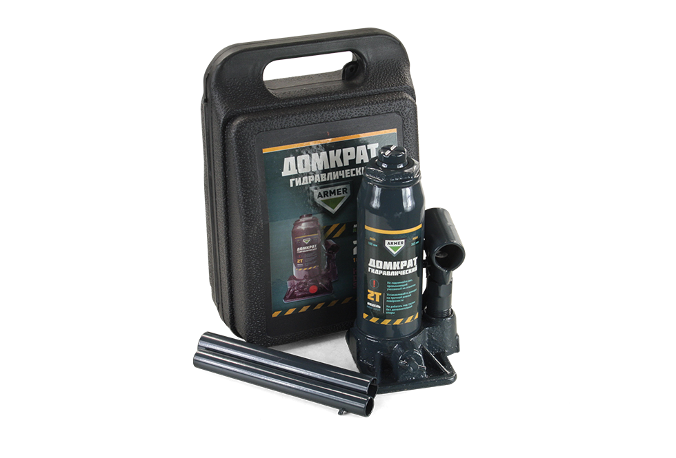 Гідравлічний пляшковий домкрат ARMER ARM-2PVC