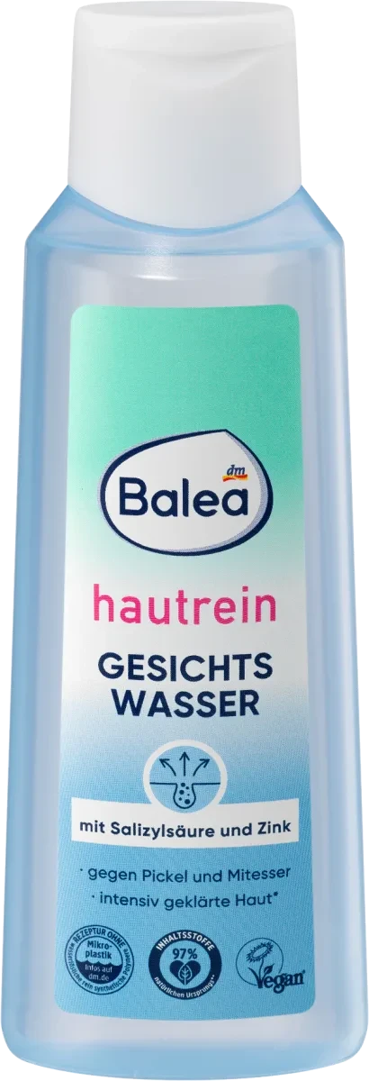 Антибактеріальний лосьйон для обличчя Balea Gesichtswasser Hautrein Anti-Pickel, 200 мл.