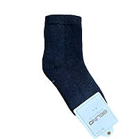 Дитячі махрові теплі шкарпетки для хлопчика чорного кольору Belino 5-6 років