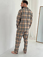 Піжами для чоловіків. Одяг для дому і відпочинку. Домашній костюм зі штанами., фото 4