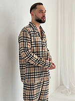 Піжами для чоловіків. Одяг для дому і відпочинку. Домашній костюм зі штанами., фото 5