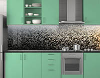 Кухонный фартук ПЭТ с каплями дождя 62 х 305 см, 1,2 мм