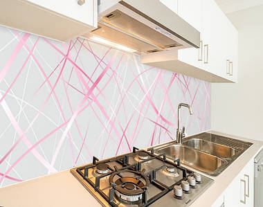 Кухонна плитка на кухонний фартух з плетеними текстурою, з двостороннім скотчем 62 х 305 см, 1,2 мм