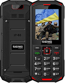 Sigma mobile X-treme PA68 Black-Red Гарантія 1 рік