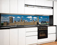 Панель на кухонный фартук жесткая с биг беном и мостом, с двухсторонним скотчем 62 х 305 см, 1,2 мм