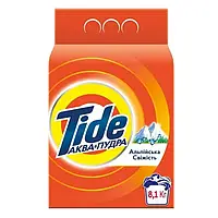 Пральний порошок Tide автомат 8,1 кг Альпійська свіжість Аква-Пудра