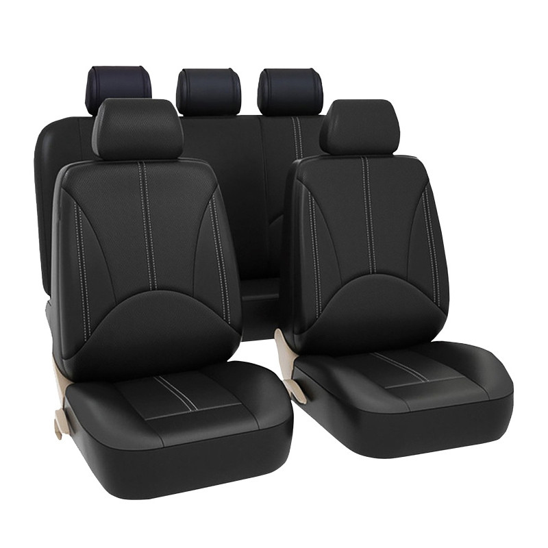 Набір автомобільних чохлів з еко-шкіри, фото 1