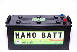 Акумулятор NANO BATT Standart — 225 + лівий (1400 пуск)
