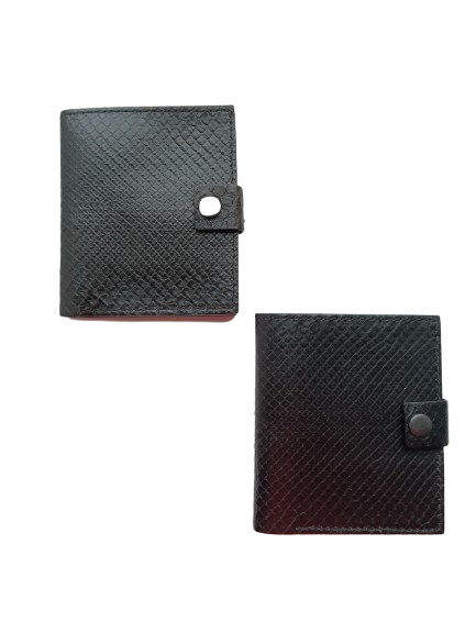 Портмоне, чоловічий гаманець зі шкіри пітона (12х10 см)