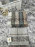 Рушник Amber textile Туреччина  Тканина махра  Розмір 50* 90см