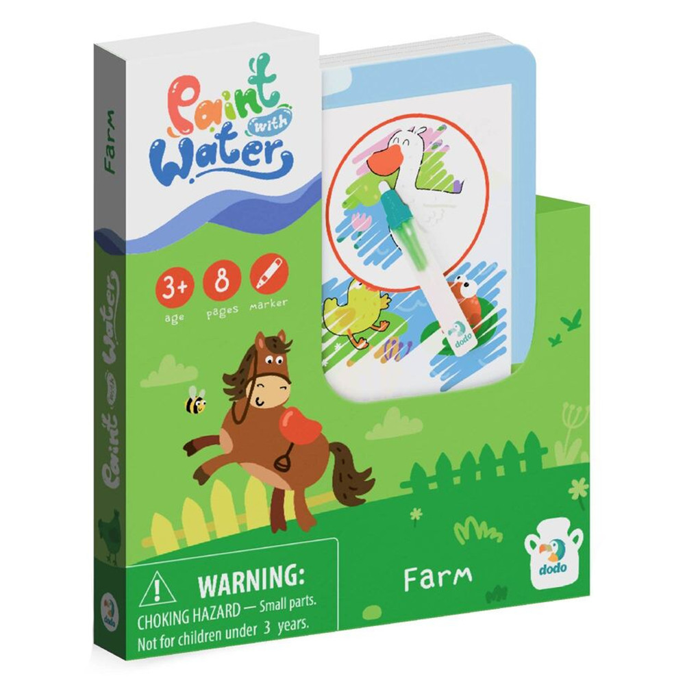 Набір водних розмальовок "Ферма" Dodo (4823115907363)