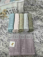 Рушник Amber textile Туреччина  Тканина махра  Розмір 50* 90см
