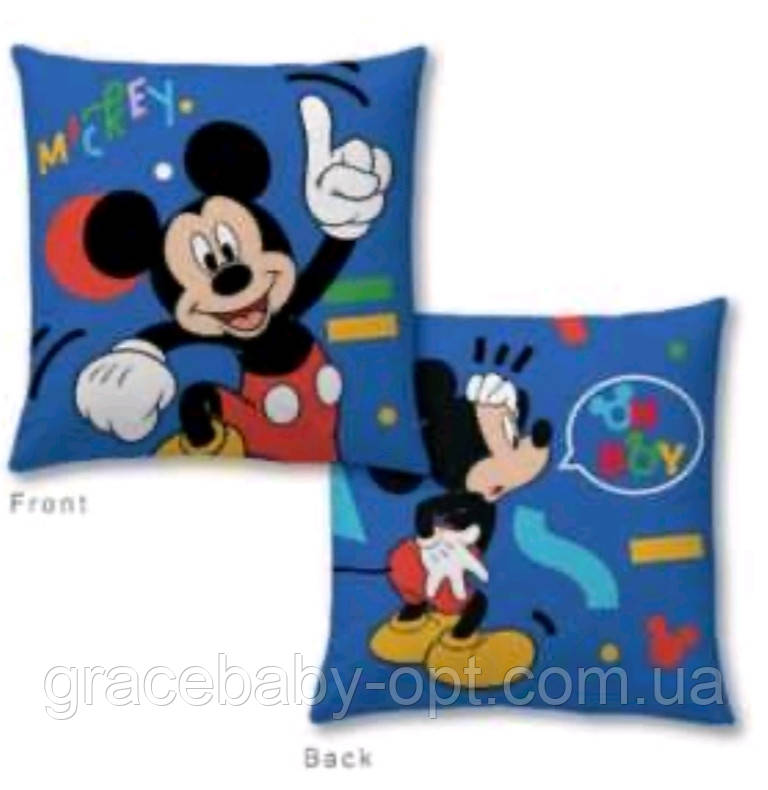 Подушка для хлопчиків оптом, Disney, 40*40 см, № MIC23-8006