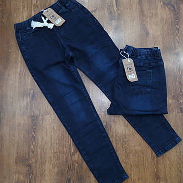 Жіночі джеггінси "Золото" Art: 989-1 Сині