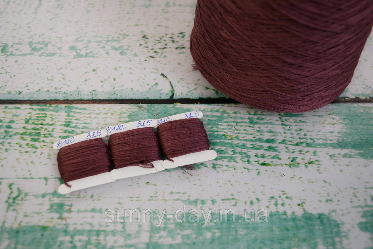 Муліне DMC art.117 №315 (ручна намотка з конусу - 8м), фото 1