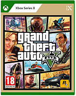 Диск с игрой Grand Theft Auto V [Blu-Ray диск] (XBS)