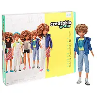 Лялька Creatable World Створюваний Світ Deluxe світлі кучеряве волосся від Mattel