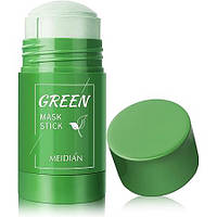 Маска для обличчя з зеленого чаю і глини Зелена маска-олівець Green Mask Stick Маска для очищення пор V&A.