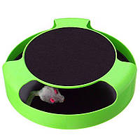 Когтедерка для котов Интерактивная игрушка для котов Когтеточка для котят в виде игрушки - поймай мышь V&A..