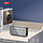 Портативна акустична Bluetooth колонка з годинником XO F41 FM TF-карта (Чорний), фото 6