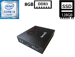 Комп'ютер Terra 1009356 USFF/Intel Core i3-3240 3.40GHz/8GB DDR3/SSD 128GB 2.5"/Intel HD Graphics 2500/Wi-Fi