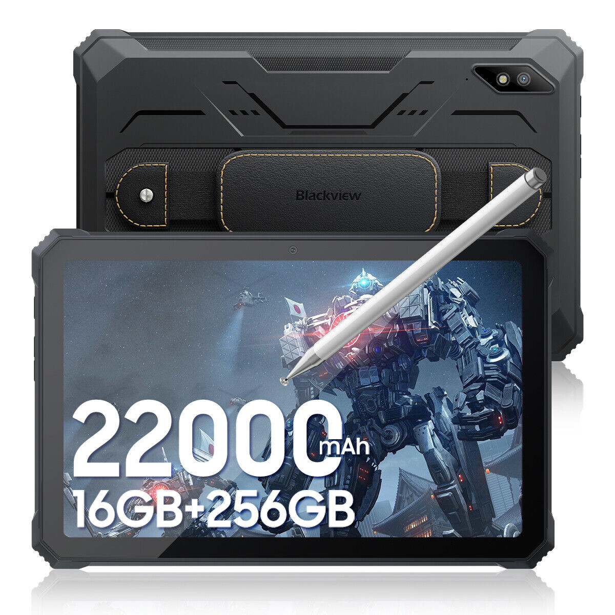 Захищений планшет Blackview Active 8 Pro 8Gb/256Gb 22000mAh батарея 5G Pad 2 Sim